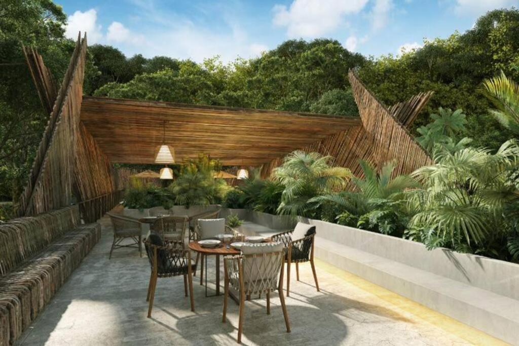 Apartamento Loft En Aldea Zama Tulum Exterior foto
