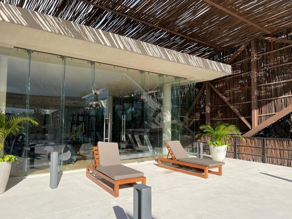 Apartamento Loft En Aldea Zama Tulum Exterior foto
